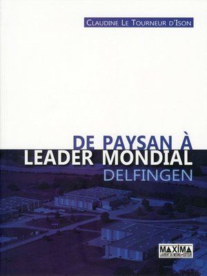 cover image of De paysan à leader mondial--Delfingen